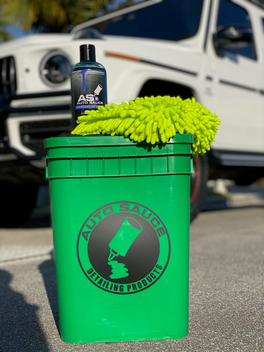 Square Sauce Bucket AUTO SAUCE DETAILING PRODUCTS