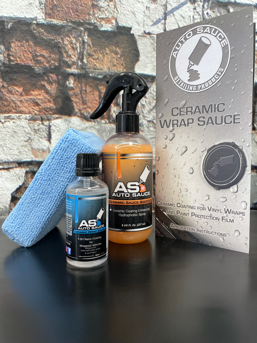 Ceramic Wrap Sauce Kit AUTO SAUCE DETAILING PRODUCTS
